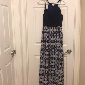 Jcrew: Maxi dress with printed skir